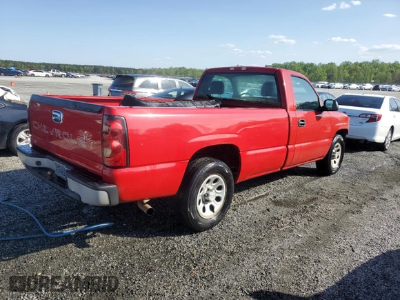 2006 Chevrolet Silverado 1500 Work Truck with VIN 3GCEC14X76G270714, listed as a Copart auction lot 52368285 with 212,222 mi miles and Salvage Title. Bid and sale history available at DreamBid. Image 3.