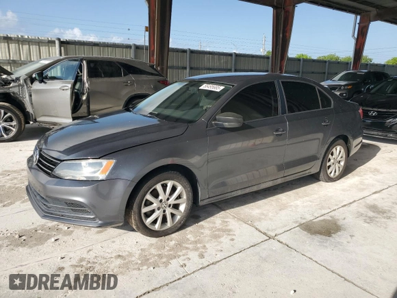2015 Volkswagen Jetta SE с VIN 3VWD17AJ8FM250443, выставлен на аукционе Copart как лот 58495685 с пробегом 159 448 миль миль и Чистый • Clean title. История ставок и продаж доступна на DreamBid. Изображение 1.