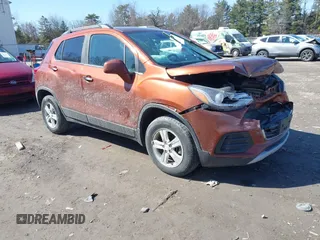 2019 Chevrolet Trax LT with VIN 3GNCJPSB3KL249665, listed as a IAAI auction lot 41779130 with 62,691 mi miles. Bid and sale history available at carsss.com. Image 1.
