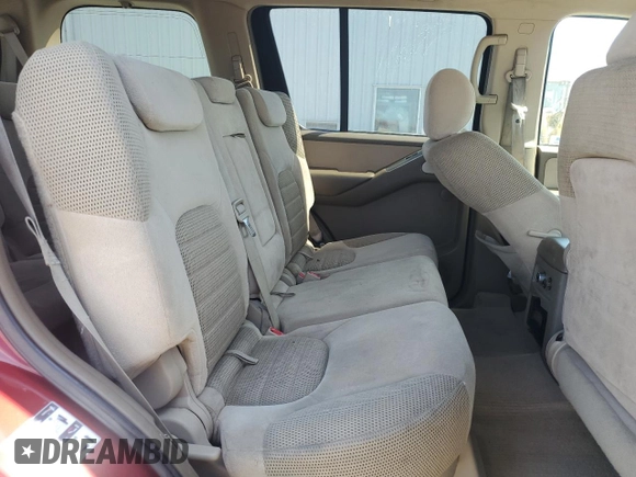 2006 Nissan Pathfinder SE with VIN 5N1AR18U26C632525, listed as a Copart auction lot 60051105 with 239,388 mi miles and Clean title. Bid and sale history available at DreamBid. Image 11.