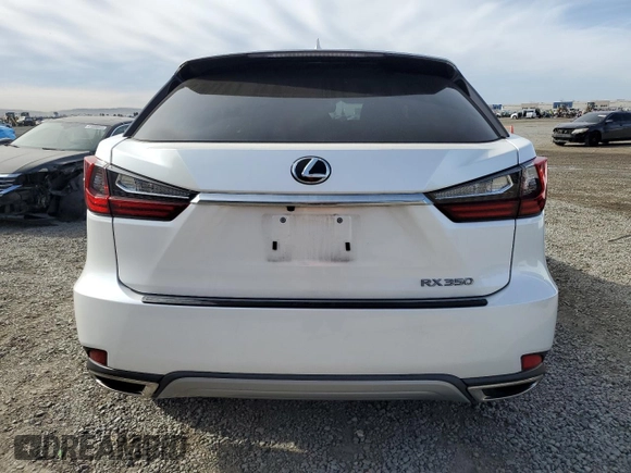 2022 Lexus RX with VIN 2T2AZMAAXNC235183, listed as a Copart auction lot 42016505 with 36,441 mi miles and Salvage Title. Bid and sale history available at carsss.com. Image 6.