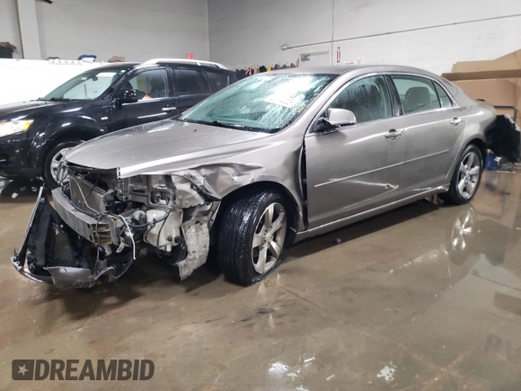 2012 Chevrolet Malibu 1LT with VIN 1G1ZC5E06CF193382, listed as a Copart auction lot 50444305 with 107,716 mi miles and Salvage Title. Bid and sale history available at DreamBid. Image 1.