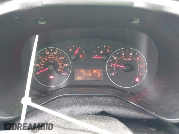 2018 Ram ProMaster City Cargo Tradesman with VIN ZFBERFAB7J6L49589, listed as a IAAI auction lot 42603233 with 171,421 mi miles and . Bid and sale history available at DreamBid. Image 7.