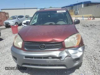 2005 Toyota RAV4 with VIN JTEGD20VX50051132, listed as a Copart auction lot 53438235 with 281,336 mi miles and Salvage Title. Bid and sale history available at carsss.com. Image 5.