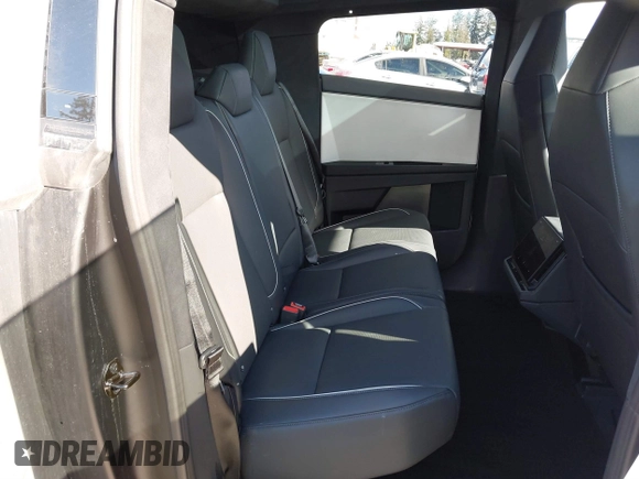 2024 Tesla Cybertruck with VIN 7G2CEHED8RA015749, listed as a IAAI auction lot 41731902 with 13,822 mi miles. Bid and sale history available at carsss.com. Image 8.