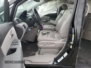 2014 Honda Odyssey EX-L with VIN 5FNRL5H62EB036964, listed as a Copart auction lot 46581355 with 62,290 mi miles and Salvage Title. Bid and sale history available at DreamBid. Image 7.