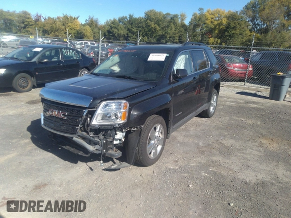 2015 GMC Terrain SLT z VIN 2GKALSEK3F6349966, wystawiony jako IAAI lot #34598025 z przebiegiem 110 743 mil mil oraz . Historia ofert i sprzedaży dostępna na DreamBid. Obrazek 2.