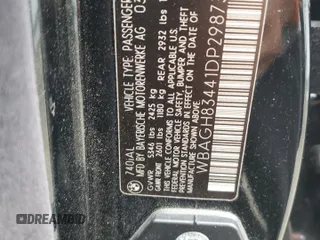 2001 BMW 7 Series 740iL с VIN WBAGH83441DP29873, выставлен на аукционе Copart как лот 55776295 с пробегом Не указан миль и Списание • Salvage title. История ставок и продаж доступна на DreamBid. Изображение 12.