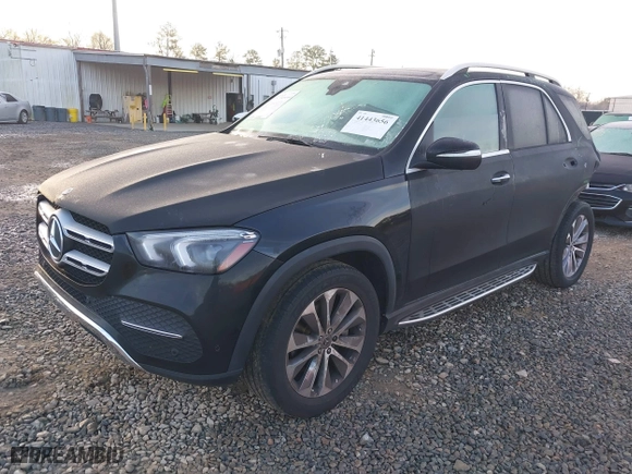 2022 Mercedes-Benz GLE with VIN 4JGFB4JB2NA698359, listed as a IAAI auction lot 41443656 with NaN miles. Bid and sale history available at carsss.com. Image 19.