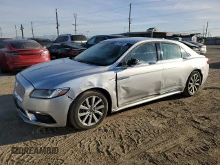 2018 Lincoln Continental Livery with VIN 1LN6L9HK3J5603553, listed as a Copart auction lot 47291585 with 43,235 mi miles and Salvage Title. Bid and sale history available at carsss.com. Image 1.