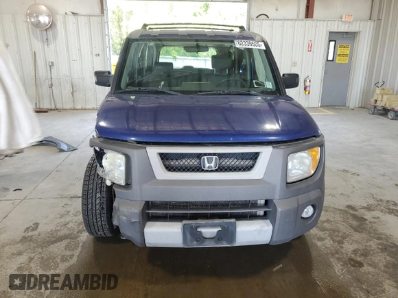 2004 Honda Element EX with VIN 5J6YH28524L013063, listed as a Copart auction lot 62339505 with 172,770 mi miles and Salvage title. Bid and sale history available at DreamBid. Image 5.