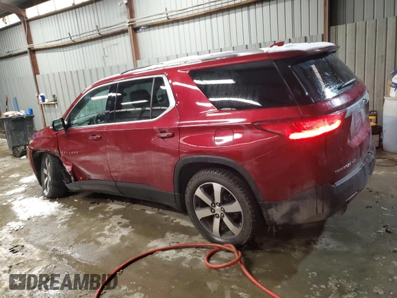2018 Chevrolet Traverse LT Leather with VIN 1GNEVHKW3JJ112527, listed as a Copart auction lot 87376644 with 118,659 mi miles and Salvage Title. Bid and sale history available at carsss.com. Image 2.