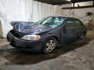 2008 Chevrolet Impala LS z VIN 2G1WB58KX81229172, wystawiony jako Copart lot #58075235 z przebiegiem 182 165 mil mil oraz Szkoda całkowita • Salvage title. Historia ofert i sprzedaży dostępna na DreamBid. Obrazek 1.