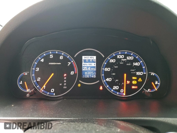 2007 Acura TSX Navi с VIN JH4CL969X7C000416, выставлен на аукционе Copart как лот 59038745 с пробегом 106 749 миль миль и Списание • Salvage title. История ставок и продаж доступна на DreamBid. Изображение 9.