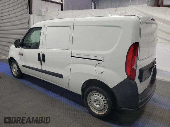 2020 Ram ProMaster City Cargo Tradesman with VIN ZFBHRFAB9L6S43385, listed as a Copart auction lot 55288925 with 221,483 mi miles and Clean title. Bid and sale history available at DreamBid. Image 2.