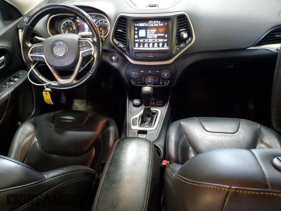 2016 Jeep Cherokee Limited with VIN 1C4PJMDB4GW153356, listed as a Copart auction lot 63284475 with 53,325 mi miles and Salvage title. Bid and sale history available at DreamBid. Image 8.