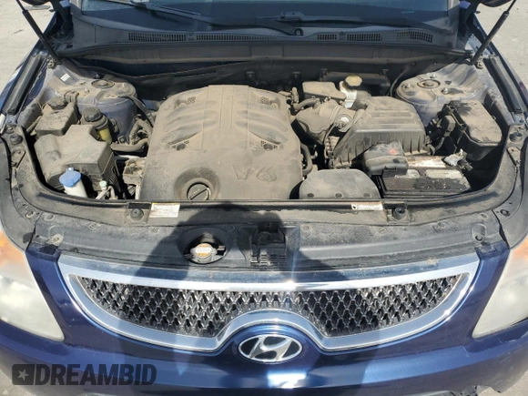 2008 Hyundai Veracruz GLS with VIN KM8NU73C38U057897, listed as a Copart auction lot 49799445 with 177,248 mi miles and Clean Title. Bid and sale history available at DreamBid. Image 12.