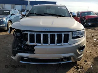 2015 Jeep Grand Cherokee Overland with VIN 1C4RJFCG9FC681699, listed as a Copart auction lot 49292195 with 144,133 mi miles and Clean Title. Bid and sale history available at carsss.com. Image 5.