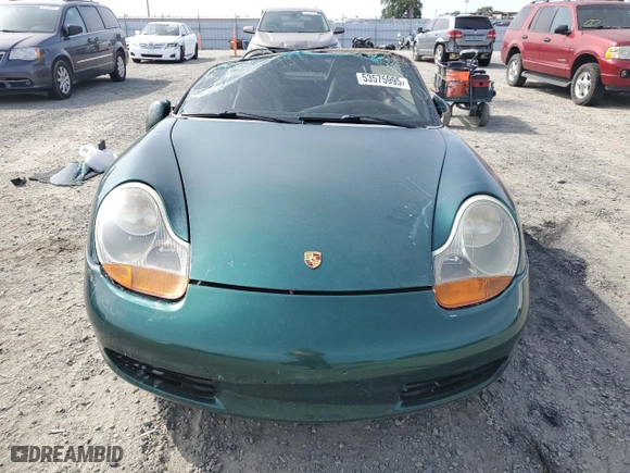 2001 Porsche Boxster with VIN WP0CA29861U621171, listed as a Copart auction lot 53575995 with 0 mi miles and Clean Title. Bid and sale history available at carsss.com. Image 5.