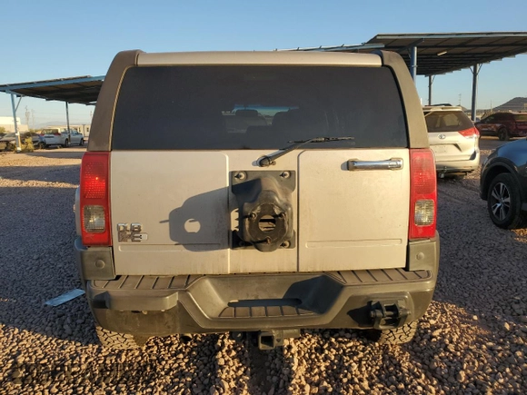 2006 Hummer H3 with VIN 5GTDN136168317572, listed as a Copart auction lot 83262874 with 114,887 mi miles and Salvage Title. Bid and sale history available at DreamBid. Image 6.
