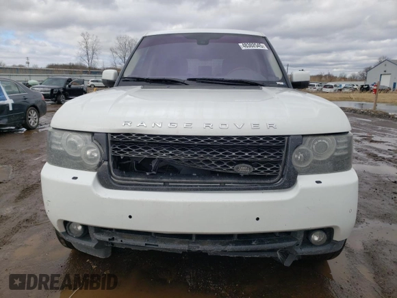 2012 Land Rover Range Rover HSE Lux with VIN SALMF1D45CA372976, listed as a Copart auction lot 48302545 with 178,639 mi miles and Salvage title. Bid and sale history available at DreamBid. Image 5.