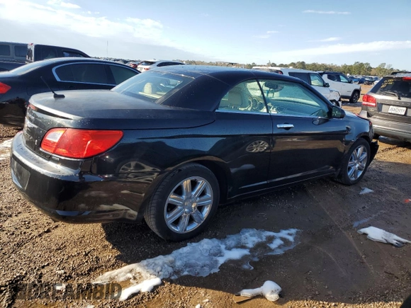 2010 Chrysler Sebring Limited z VIN 1C3BC6EV5AN158995, wystawiony jako Copart lot #89290905 z przebiegiem 76 168 mil mil oraz Szkoda całkowita • Salvage title. Historia ofert i sprzedaży dostępna na DreamBid. Obrazek 3.
