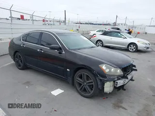 2006 Infiniti M Sport z VIN JNKAY01E66M110509, wystawiony jako IAAI lot #42437317 z przebiegiem 157 853 mil mil oraz . Historia ofert i sprzedaży dostępna na DreamBid. Obrazek 1.