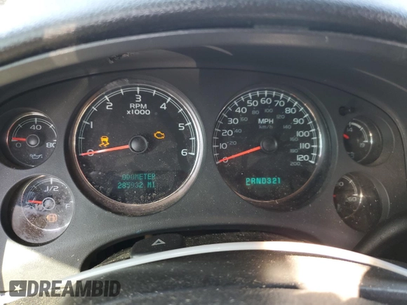 2007 Chevrolet Tahoe LT z VIN 1GNFC13077R288857, wystawiony jako Copart lot #48496775 z przebiegiem 285 932 mil mil oraz Szkoda całkowita • Salvage title. Historia ofert i sprzedaży dostępna na DreamBid. Obrazek 9.