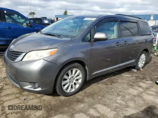 2014 Toyota Sienna LE with VIN 5TDJK3DCXES078004, listed as a Copart auction lot 48161085 with 220,254 mi miles and Clean Title. Bid and sale history available at carsss.com. Image 1.
