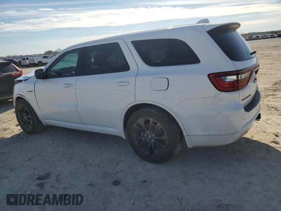 2022 Dodge Durango R/T with VIN 1C4SDHCT8NC209204, listed as a Copart auction lot 88258805 with 83,502 mi miles and Salvage title. Bid and sale history available at DreamBid. Image 2.