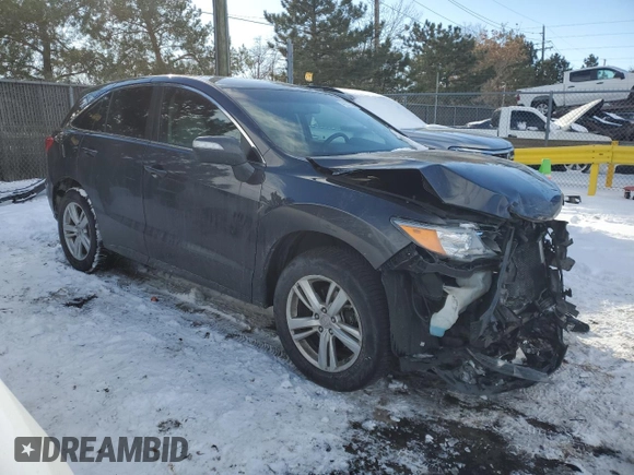 2015 Acura RDX with VIN 5J8TB4H32FL030641, listed as a Copart auction lot 41857395 with 62,301 mi miles and Salvage Title. Bid and sale history available at carsss.com. Image 4.