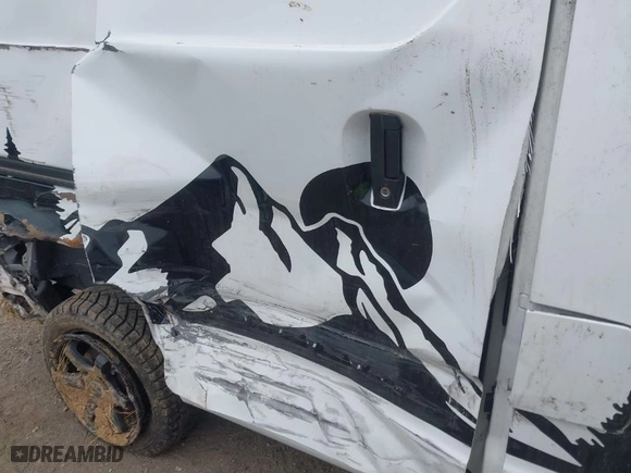 2015 Chevrolet City Express Cargo Van LS with VIN 3N63M0YN7FK725174, listed as a IAAI auction lot 41715049 with 99,999 mi miles. Bid and sale history available at carsss.com. Image 8.
