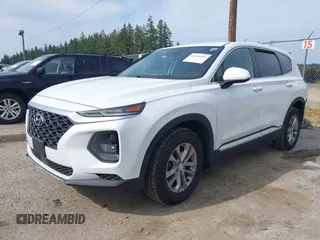 2020 Hyundai Santa Fe SE with VIN 5NMS23AD1LH192085, listed as a IAAI auction lot 42455451 with 50,517 mi miles and . Bid and sale history available at DreamBid. Image 18.