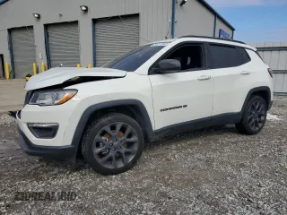2021 Jeep Compass 80th Anniversary with VIN 3C4NJCEB3MT602334, listed as a Copart auction lot 45680925 with Not Provided miles and Clean Title. Bid and sale history available at carsss.com. Image 1.