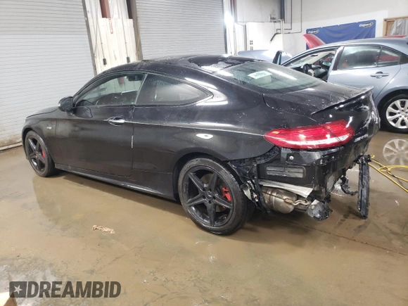 2017 Mercedes-Benz C 43 AMG with VIN WDDWJ6EB4HF469224, listed as a Copart auction lot 78645024 with 37,601 mi miles and Salvage Title. Bid and sale history available at carsss.com. Image 2.