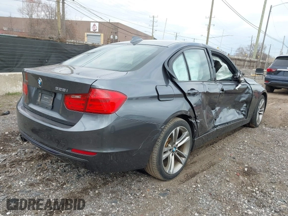 2014 BMW 3 Series 328i xDrive with VIN WBA3B3G56ENR82974, listed as a IAAI auction lot 41898279 with 78,762 mi miles. Bid and sale history available at carsss.com. Image 4.