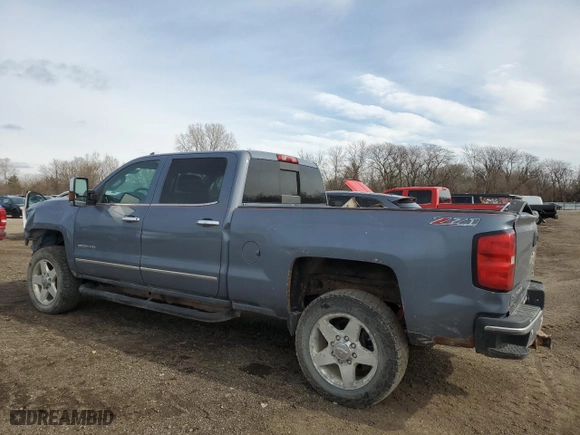 2015 Chevrolet Silverado 2500HD LTZ with VIN 1GC1KWE89FF617970, listed as a Copart auction lot 51166885 with 182,675 mi miles and Salvage Title. Bid and sale history available at carsss.com. Image 2.