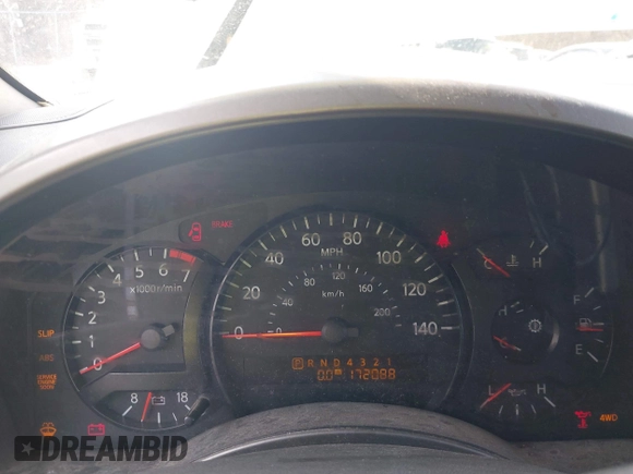 2005 Nissan Titan SE with VIN 1N6BA07B15N543247, listed as a IAAI auction lot 41152742 with 172,088 mi miles and . Bid and sale history available at DreamBid. Image 7.