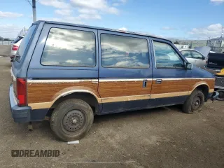 1987 Plymouth Voyager z VIN 2P4FH51G8HR130018, wystawiony jako Copart lot #47295285 z przebiegiem 68 113 mil mil oraz Tytuł czysty. Historia ofert i sprzedaży dostępna na DreamBid. Obrazek 3.