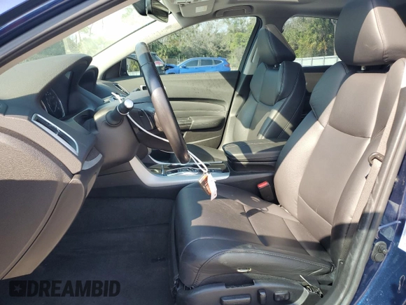 2019 Acura TLX with VIN 19UUB2F38KA002330, listed as a Copart auction lot 43349035 with 104,739 mi miles and Non Repairable. Bid and sale history available at carsss.com. Image 7.
