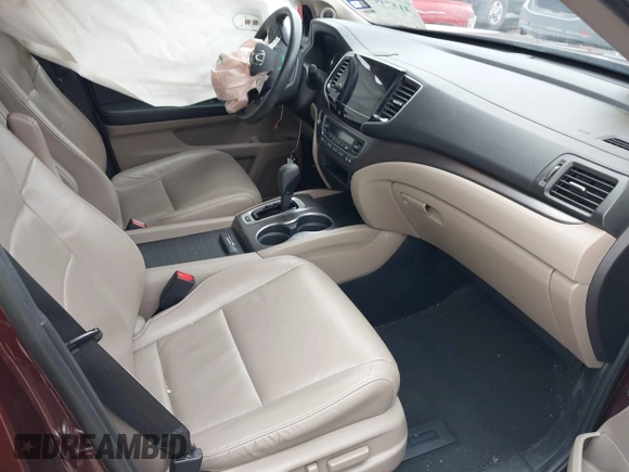 2019 Honda Pilot EX-L with VIN 5FNYF5H59KB026597, listed as a IAAI auction lot 41574993 with 67,750 mi miles. Bid and sale history available at carsss.com. Image 5.