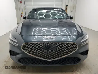 2023 Genesis G70 2.0T with VIN KMTG34TA1PU126969, listed as a Copart auction lot 65612834 with 37,359 mi miles and Salvage Title. Bid and sale history available at DreamBid. Image 5.