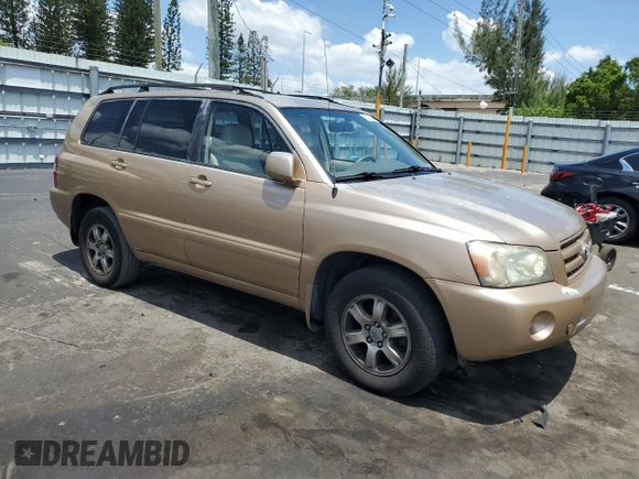 2006 Toyota Highlander z VIN JTEGP21A560115744, wystawiony jako Copart lot #55012975 z przebiegiem 268 099 mil mil oraz Czysty tytuł • Clean title. Historia ofert i sprzedaży dostępna na DreamBid. Obrazek 4.