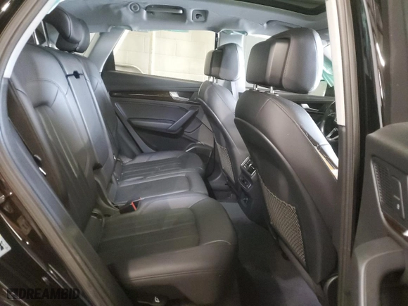 2018 Audi Q5 Premium Plus with VIN WA1BNAFY6J2192957, listed as a Copart auction lot 45872985 with 127,783 mi miles and Salvage Title. Bid and sale history available at carsss.com. Image 11.