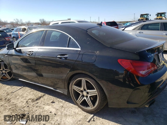 2016 Mercedes-Benz CLA with VIN WDDSJ4GB3GN299801, listed as a Copart auction lot 69594602 with 0 mi miles. Bid and sale history available at carsss.com. Image 2.