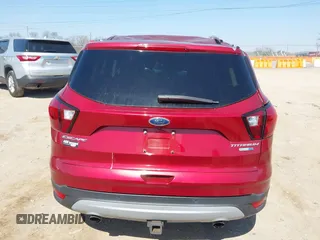2019 Ford Escape Titanium with VIN 1FMCU9J96KUA11515, listed as a IAAI auction lot 41768523 with 48,007 mi miles. Bid and sale history available at carsss.com. Image 16.