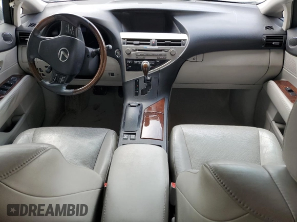 2012 Lexus RX 350 z VIN 2T2BK1BA7CC136193, wystawiony jako Copart lot #51164905 z przebiegiem Nie podano mil oraz Szkoda całkowita • Salvage title. Historia ofert i sprzedaży dostępna na DreamBid. Obrazek 8.