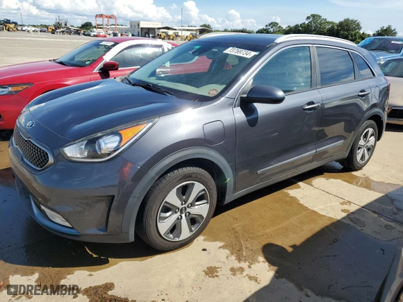 2018 Kia Niro Plug-In Hybrid LX with VIN KNDCM3LD7J5156378, listed as a Copart auction lot 73769734 with 55,772 mi miles and Salvage Title. Bid and sale history available at carsss.com. Image 1.