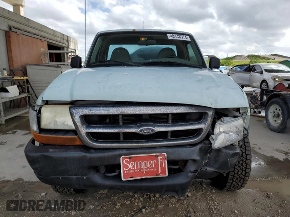 2000 Ford Ranger XL с VIN 1FTYR11V6YPB47578, выставлен на аукционе Copart как лот 48443974 с пробегом 221 217 миль миль и Списание • Salvage title. История ставок и продаж доступна на DreamBid. Изображение 5.