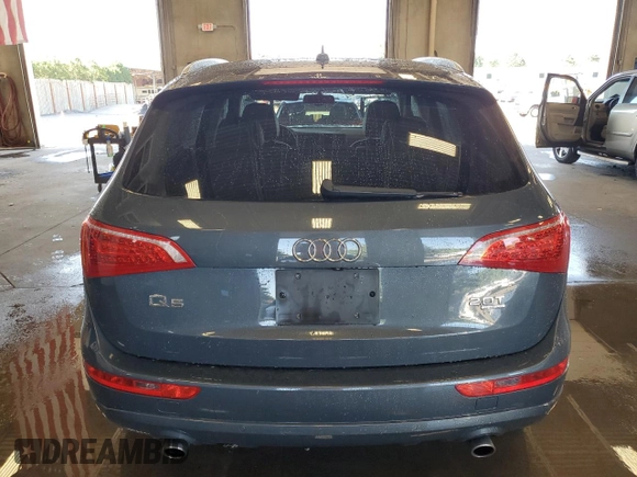 2011 Audi Q5 Premium Plus with VIN WA1LFAFP5BA022749, listed as a Copart auction lot 63590175 with 90,835 mi miles and Salvage title. Bid and sale history available at DreamBid. Image 6.